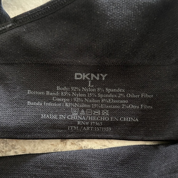 Women’s DKNY WIRELESS padded bra Large Black - Picture 4 of 8